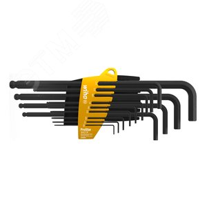 Набор шестигранников Г-образных 0,05''-3/8'' 13шт ProStar 369ZB