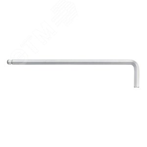 Ключ шестигранный 3,0х128/23мм (Г-образный, длинный, хромированный, шар) 369