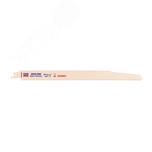 Полотно сабельное Bi-metall 3055/300 х 3 шт/уп для дерева (быстрый прямой рез)