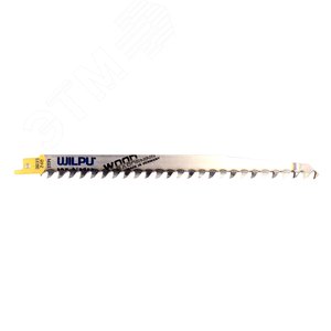 Полотно сабельное 3035/240 х 5 шт/уп по влажному дереву, крупный зуб, быстрый рез