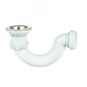 Сифон для душевого поддона S-образный 1'1/2 х 40 мм проточного типа