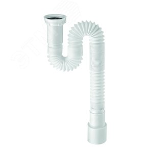 Сифон гофрированный для мойки без выпуска 1'1/2 х 40/50 мм L800 мм