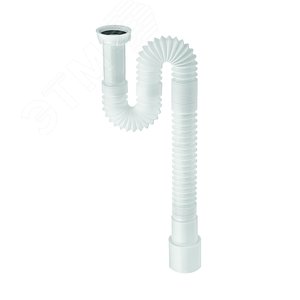 Сифон гофрированный для раковины без выпуска 1'1/4 х 40/50 мм L800 мм