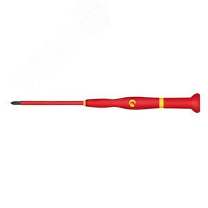 Отвертка диэлектрическая для точных работ WITTRON VDE крест PH0 x 60 мм