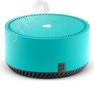 Станция Яндекс Лайт Зеленая (Умная колонка с голосовым помощником). Подписка 1 мес. Яндекс. Плюс Мульти в подарок.