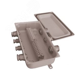 Коробка клеммная У615 АУ2  20 зажимов  25 А  IP54