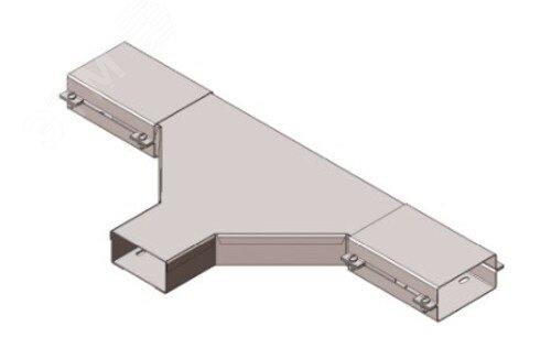 Короб тройниковый У1110 100х50х1.0 УТ1,5 цинк S1.0