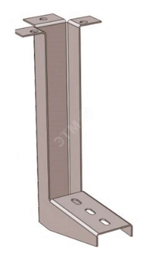 Консоль цельная потолочная КЦП200 УХЛ1, оцинкованный лист(толщина покрытия 10...18мкм) , S1,5