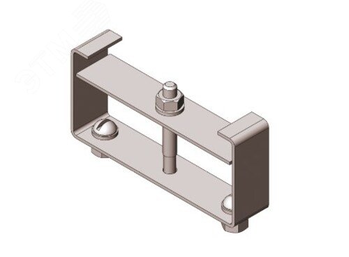 Зажим кабельный У1116 100х50 УТ1.5 гальванопокрытие S1.5