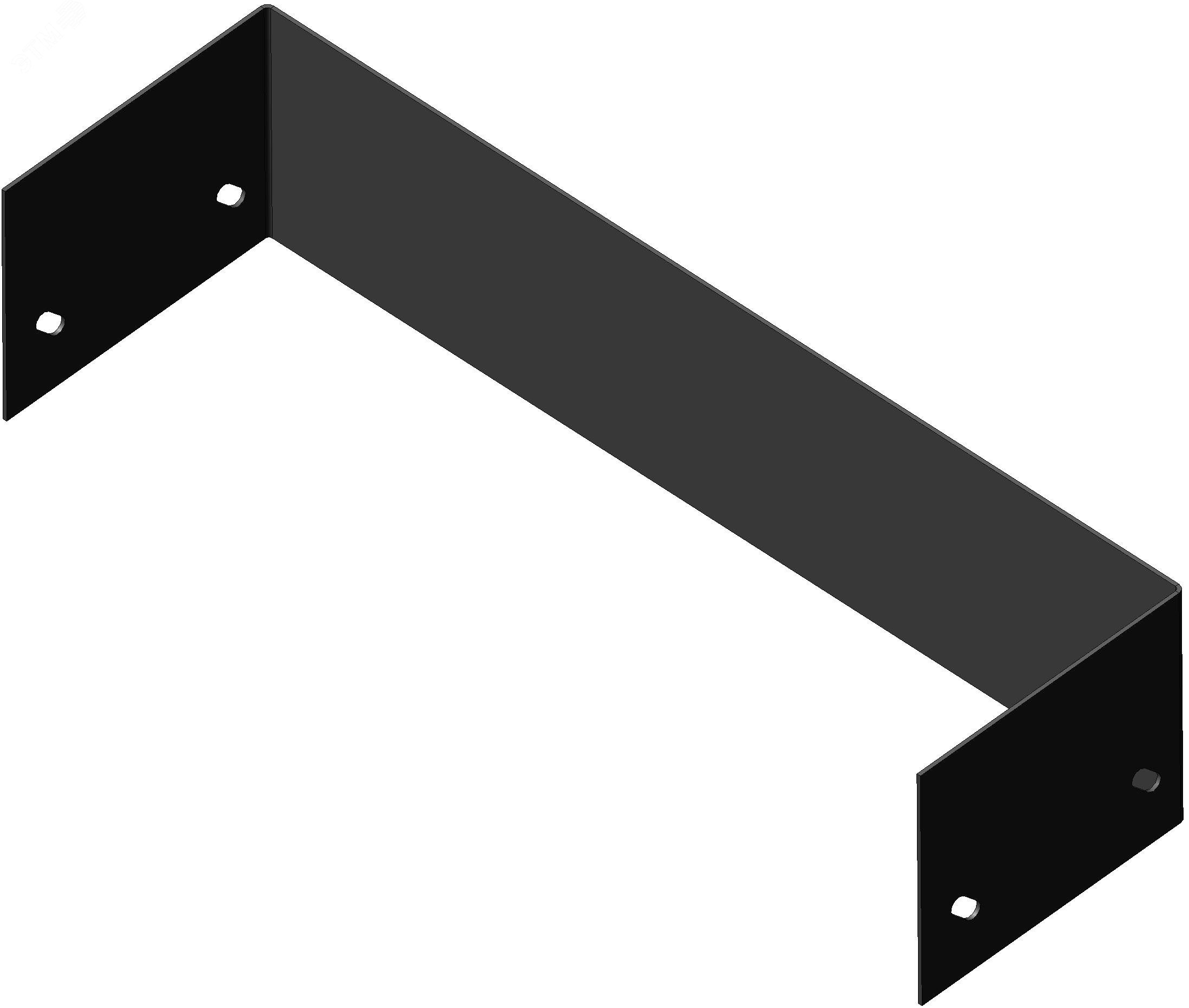 Заглушка торцевая ЗТЛМ400х100х1.0 УТ1.5 оцинкованный лист(толщина покрытия 10 -18 мкм) S1.0 мм