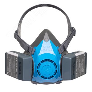 Респиратор в комплекте с фильтрами UNIX 1000/303 марки Р3 R D (3 рост)