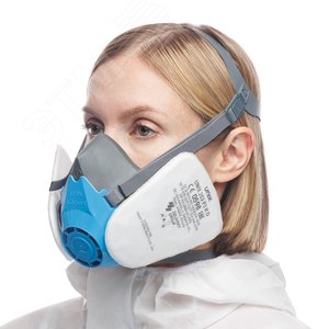 Респиратор в комплекте с фильтрами UNIX 1000/203 марки Р3 R D (2 рост)