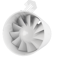 Вентилятор осевой канальный D125