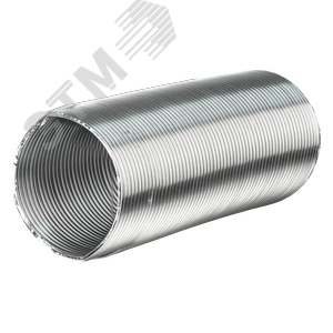 Воздуховод алюминиевый гофрированный, L 1,5м, D115