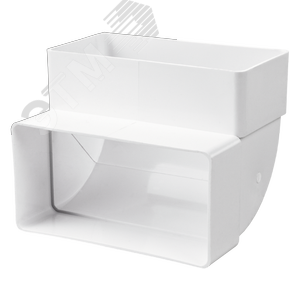 Колено вертикальное 120 х 60 в индивидуальной упаковке 7272