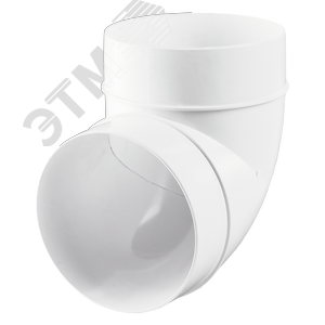 Колено круглое D125 в индивидуальной упаковки 222