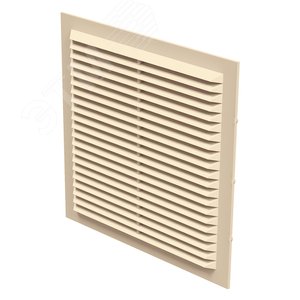 Решетка вентиляционная вытяжная  1919, цвет бежевый