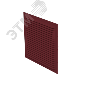 Решетка вентиляционная вытяжная  1919, цвет светло-коричневый