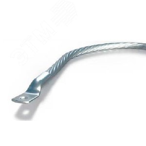 Проводник заземляющий П-300 S= 6 мм (с двумя након.) ЗЭТА