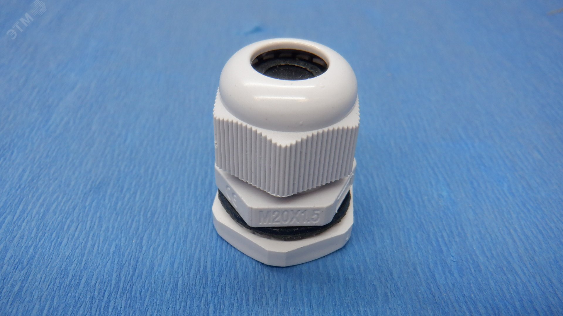 Ввод кабельный М20 пластик IP68 серый