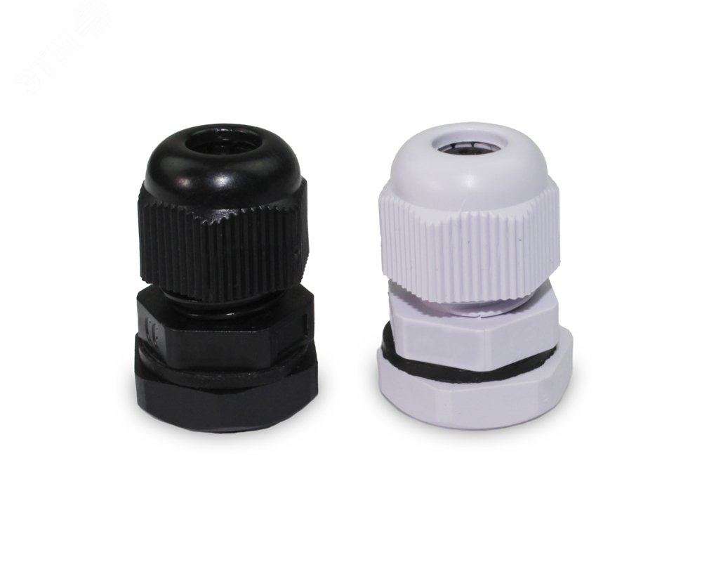 Ввод кабельный М 16 пластик IP68 серый