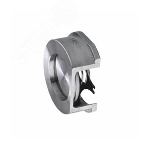 Клапан обратный нержавеющая сталь осевой 275I 100 Ру40 Тмакс 300С межфланцевый диск нерж