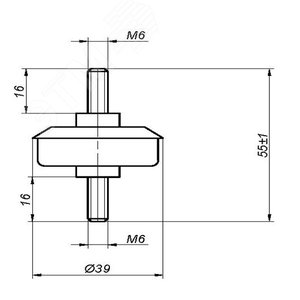 Ограничитель перенапряжений ОПН-П-0,4/0,4/10/550 УХЛ1