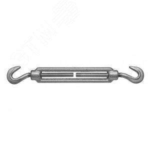 Талреп DIN 1480 М10 крюк-крюк покрытие цинк