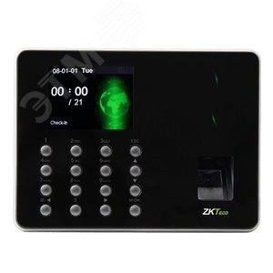 Терминал учета рабочего времени и контроля доступа биометрический