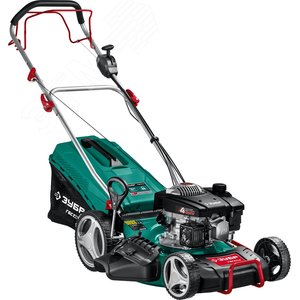 ЗУБР 460 мм, 4.5 л.с., бензиновая самоходная газонокосилка (ГБС-460)