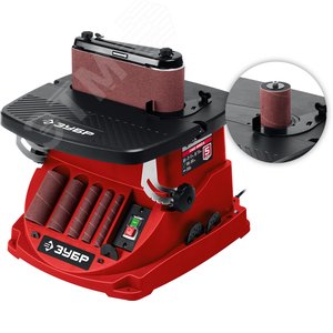 ЗУБР d 13, 19, 26, 38, 51 x 115, 650 Вт, осцилляционный шпиндельный шлифовальный станок (СШО-650Л)