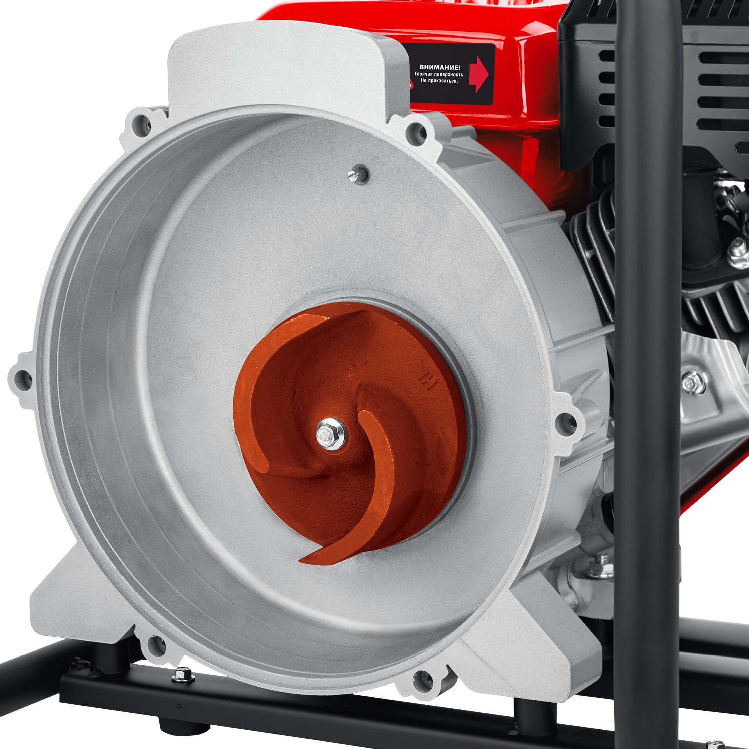 ЗУБР 1300 л/мин, мотопомпа бензиновая для грязной воды (МПГ-1300)