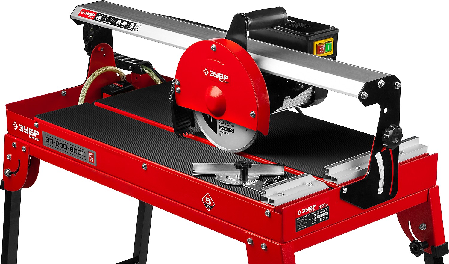 ЗУБР 620 мм, d 200 мм, 800 Вт, электрический плиткорез (ЭП-200-800С)