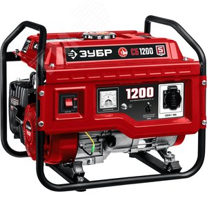 ЗУБР 1200 Вт, бензиновый генератор (СБ-1200)