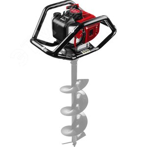 ЗУБР d 60 - 250 мм, 52 см3, 2 оператора, мотобур (бензобур) (МБ2-250)