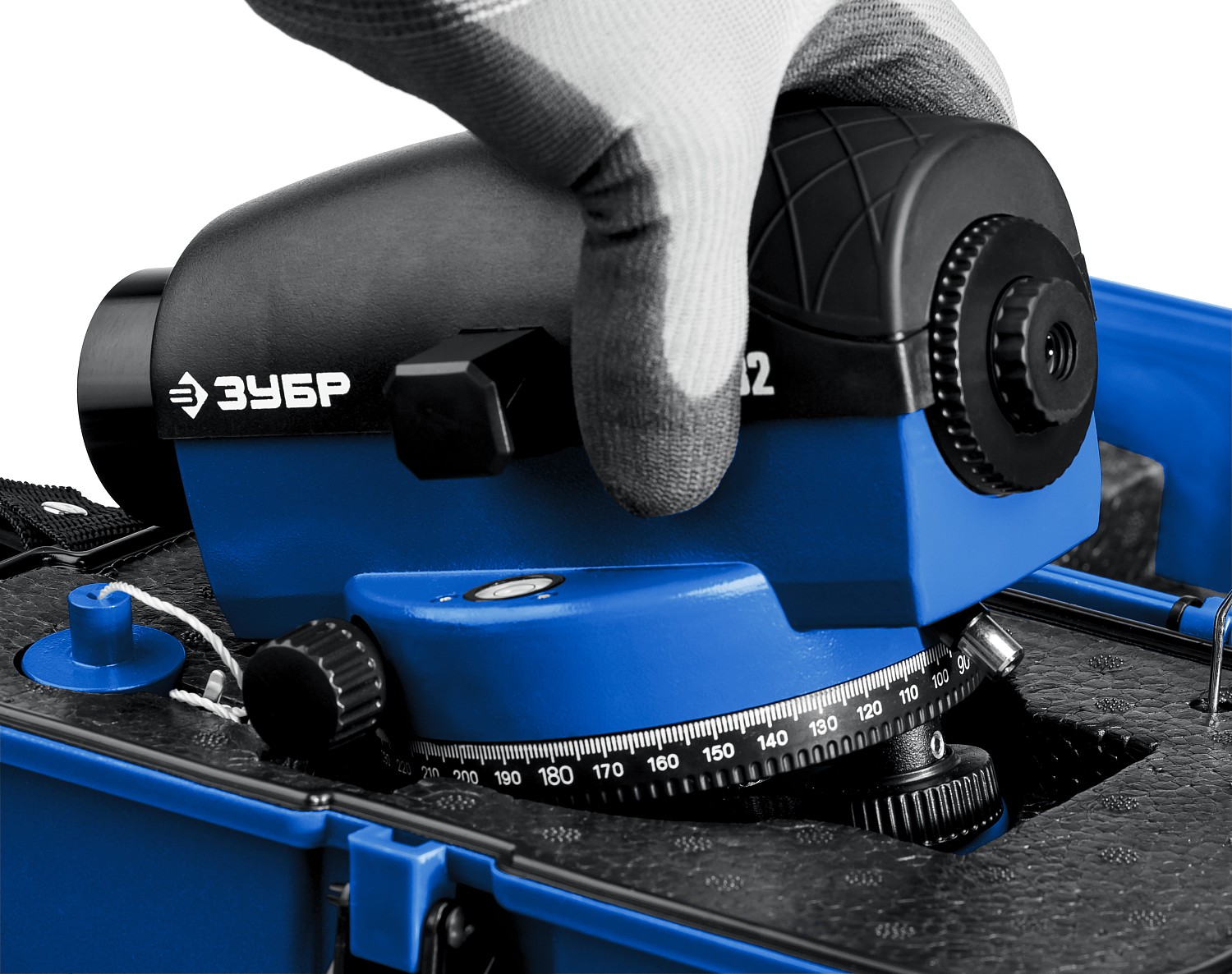 ЗУБР ОУ-32, 120 м, оптический нивелир, Профессионал (34917)