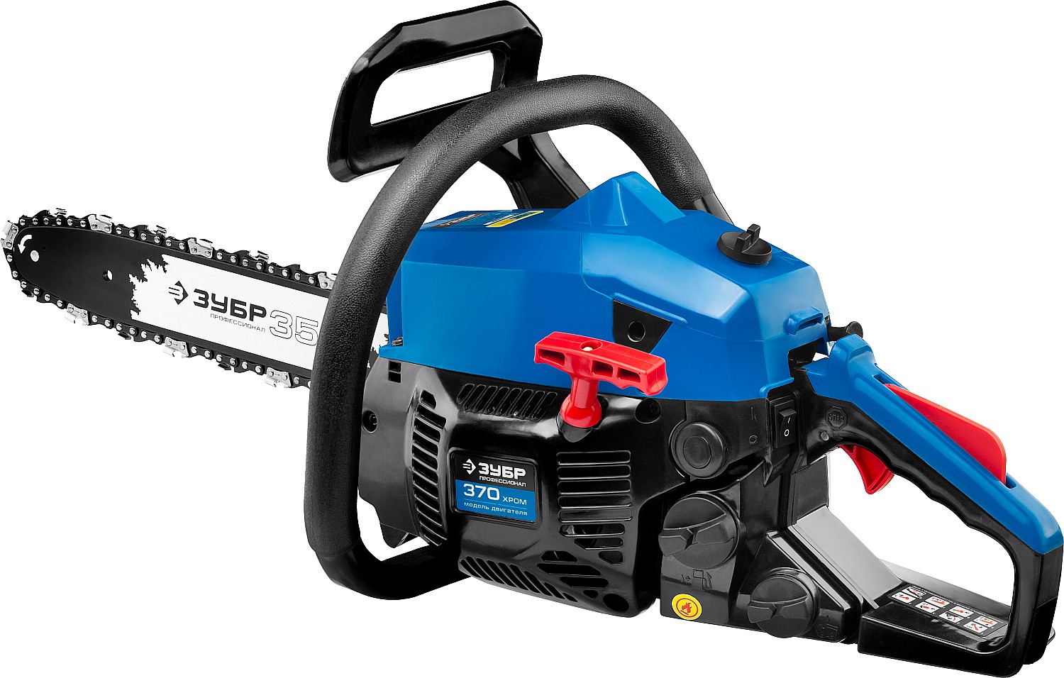 ЗУБР 37 см3, 35 см, бензопила, Профессионал (ПБЦ-370 35П)