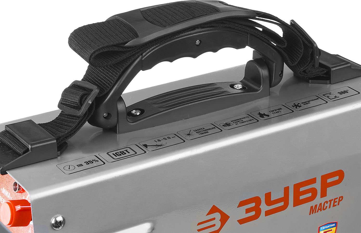 ЗУБР ММА, 190 А, MMA, сварочный аппарат инверторный, макс. электрод Ø 4.0 мм (ЗАС-М3-190)