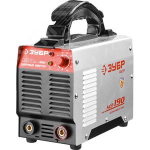 ЗУБР ММА, 190 А, MMA, сварочный аппарат инверторный, макс. электрод Ø 4.0 мм (ЗАС-М3-190)