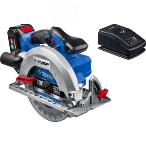 ЗУБР Т7, 20 В, d190 мм, без АКБ, бесщеточная пила циркулярная, Профессионал (CPB-190)