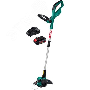 ЗУБР С1-18, 18 В, 25 см, 1 АКБ (2 А·ч), аккумуляторный триммер (ТА-185-21)