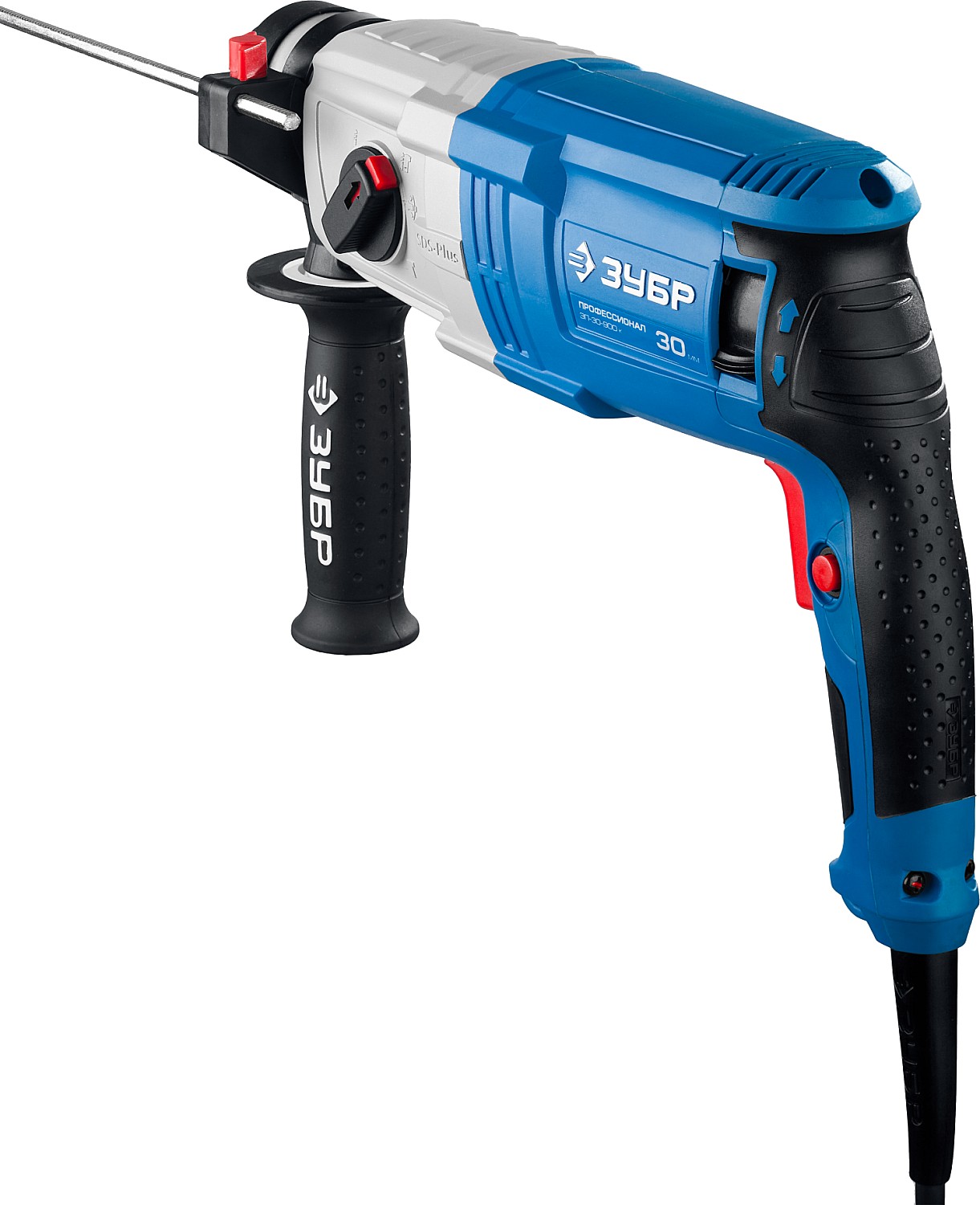 ЗУБР 30 мм, 900 Вт, перфоратор SDS Plus, Профессионал (ЗП-30-900 К)