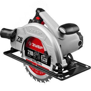 ЗУБР d 210 мм, 2000 Вт, циркулярная пила (дисковая) (ПД-75)