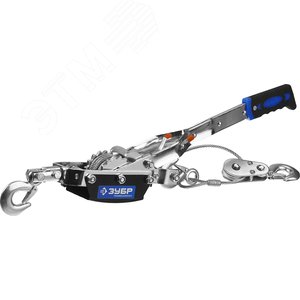 ЗУБР 4 т, 3 м, ручная рычажная лебедка, Профессионал (43105-4)