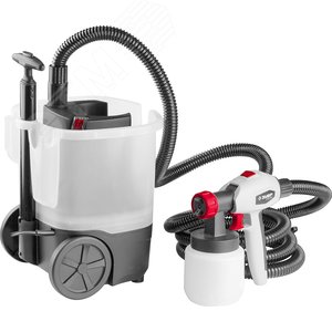 ЗУБР 750 Вт, краскопульт электрический, воздушный (КПЭ-750)