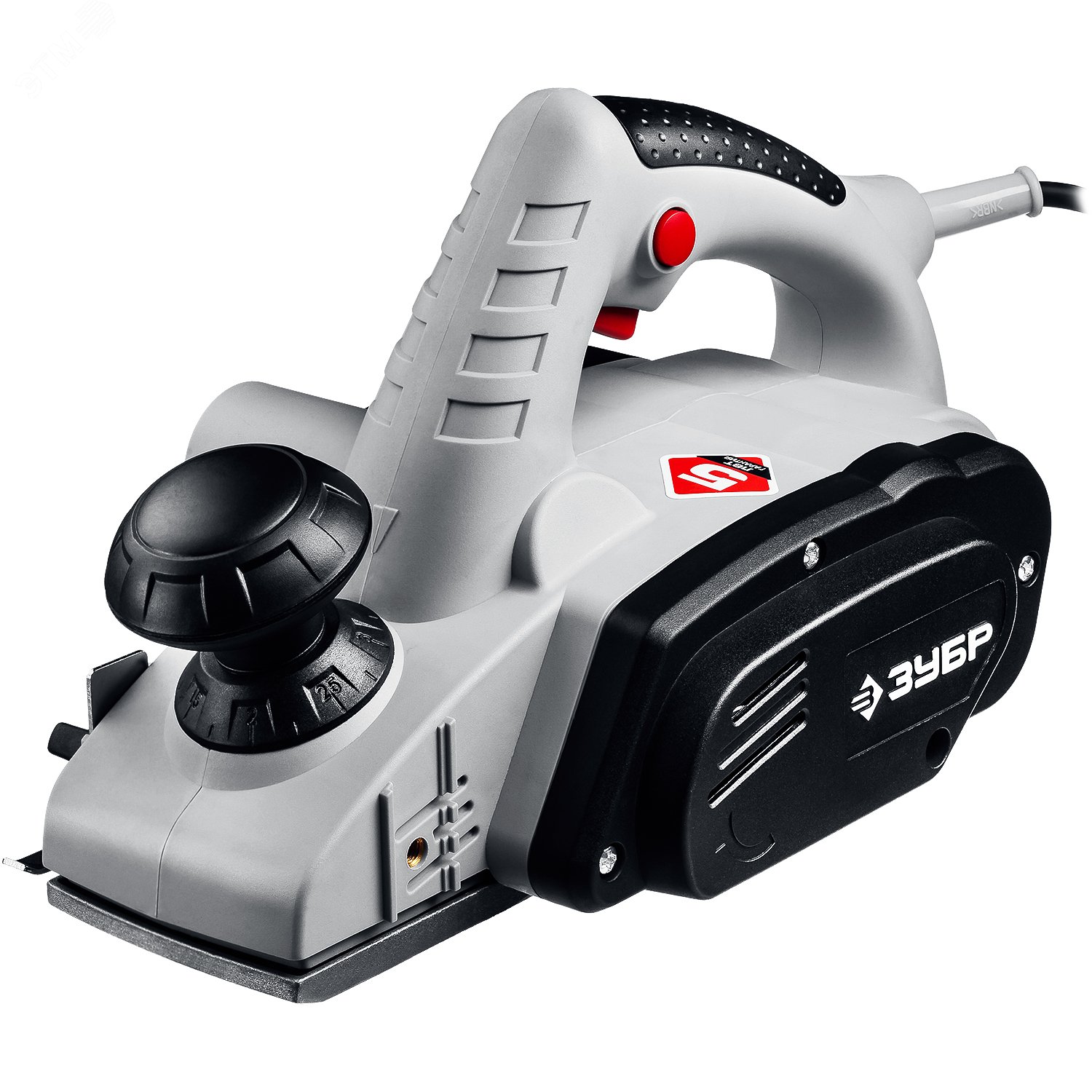 ЗУБР 950 Вт, 82 мм, электрический рубанок (электрорубанок) (ЗР-950-82)