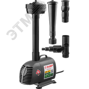 Насос фонтанный ЗНФЧ-60-4.2 ЗУБР, 120 Вт