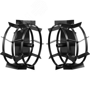 ЗУБР ГР-2, 430х200 мм, 2 шт., грунтозацепы для мотоблоков (707105-2)