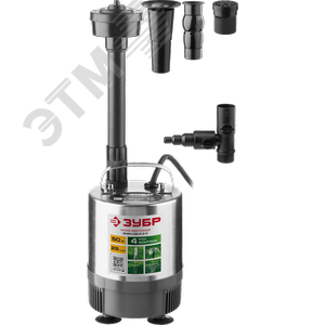 ЗУБР 50 Вт, фонтанный насос, корпус из нержавеющей стали (ЗНФЧ-29-2.3-С)