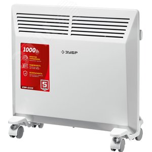 ЗУБР М серия 1 кВт, электрический конвектор (КЭМ-1000)
